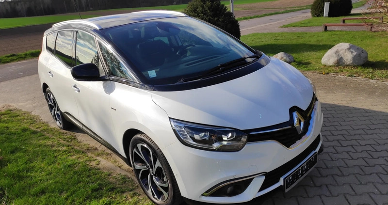 wielkopolskie Renault Grand Scenic cena 79200 przebieg: 60000, rok produkcji 2019 z Margonin